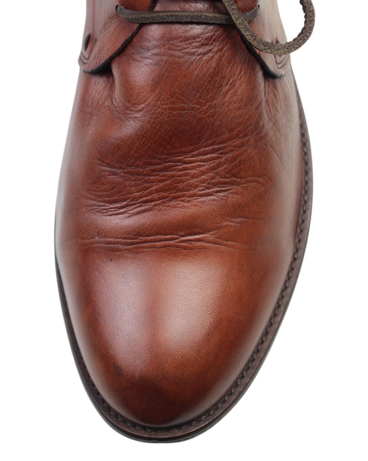 Japanese Brand 2000S SHIPS JAPAN HANDMADE BROWN LEATHER CHUKKA BOOTS Size US 10 / EU 43 - 6 Thumbnail