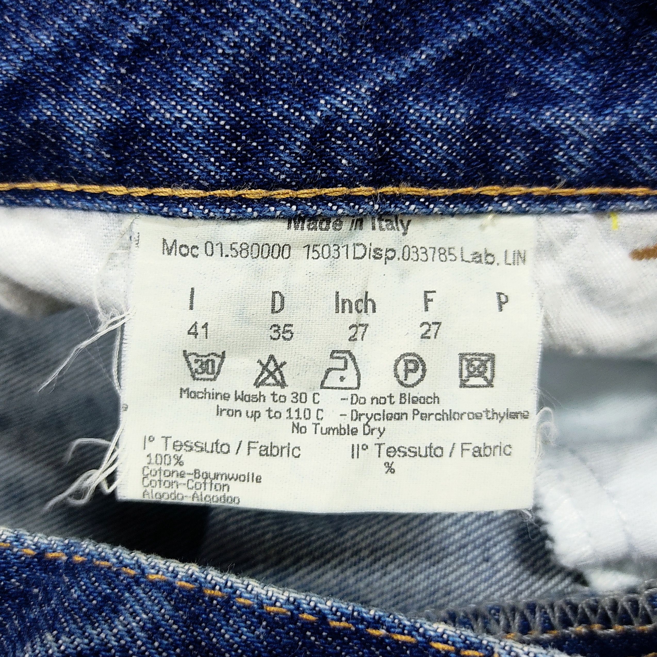 Fendi Fendi Mid Rise 5 Pockets Flare Blue Denim Pants Size 28" / US 6 / IT 42 - 9 Thumbnail