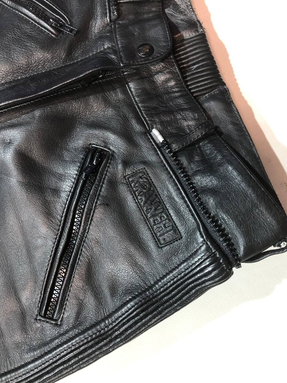 Vintage Krawehl Leder Racing Moto Leather Pants Vintage Size US 29 - 6 Thumbnail