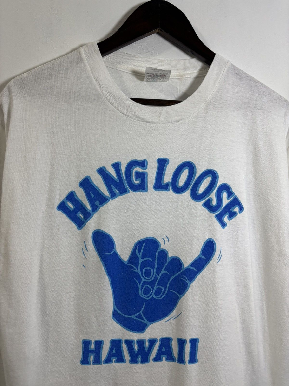 Vintage Vintage Hawaii Hang Loose Tshirt Size US L / EU 52-54 / 3 - 2 Thumbnail
