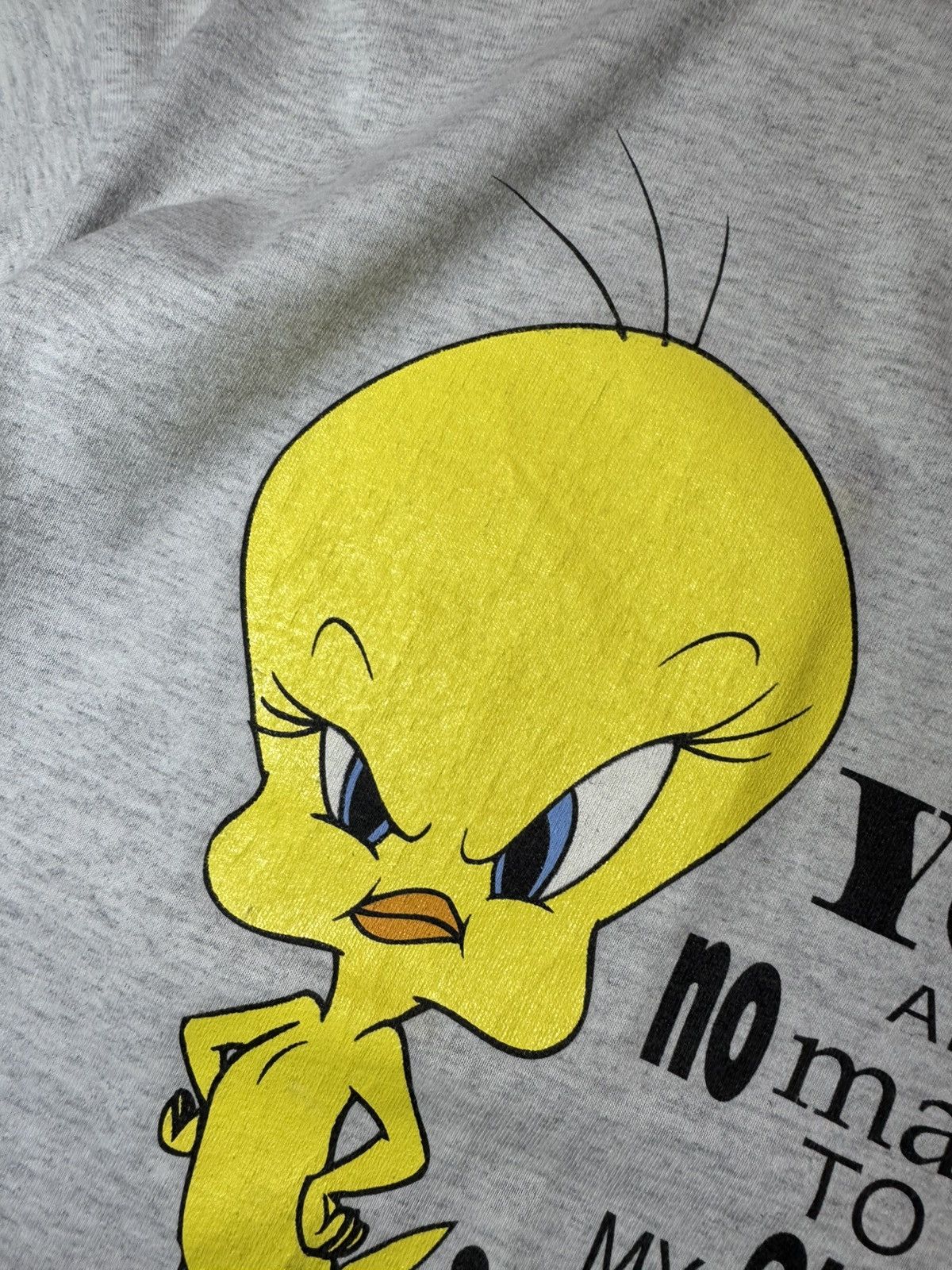 Warner Bros Vintage 1995 Warner Bros. Looney Tunes Tweety Bird Tee USA Size US L / EU 52-54 / 3 - 4 Thumbnail