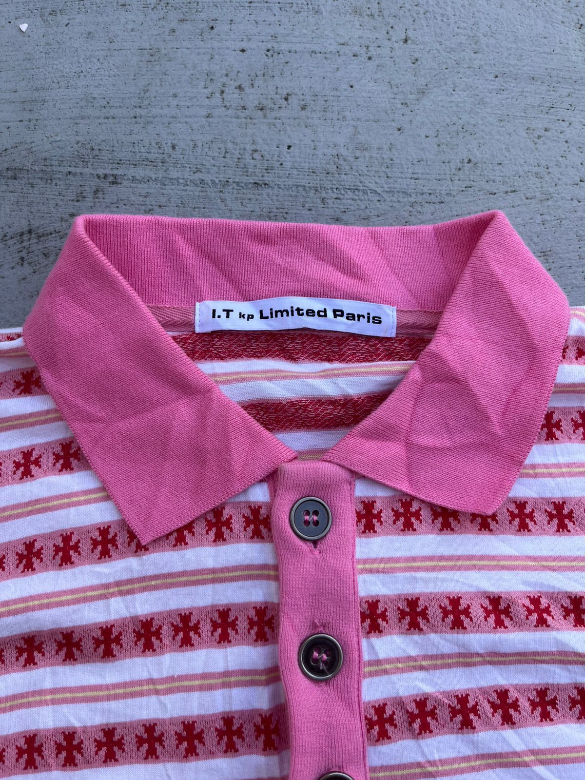 Hysteric Glamour Limited Paris Polo Shirt Stripped Size US M / EU 48-50 / 2 - 3 Thumbnail