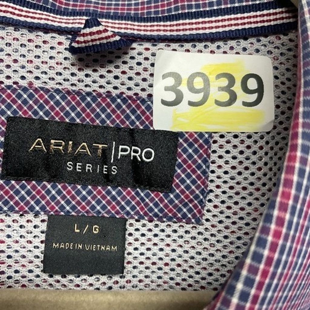 Ariat NWOT Ariat Pro Series Western Shirt Men L Wrinkle Free Gi Size US L / EU 52-54 / 3 - 2 Thumbnail