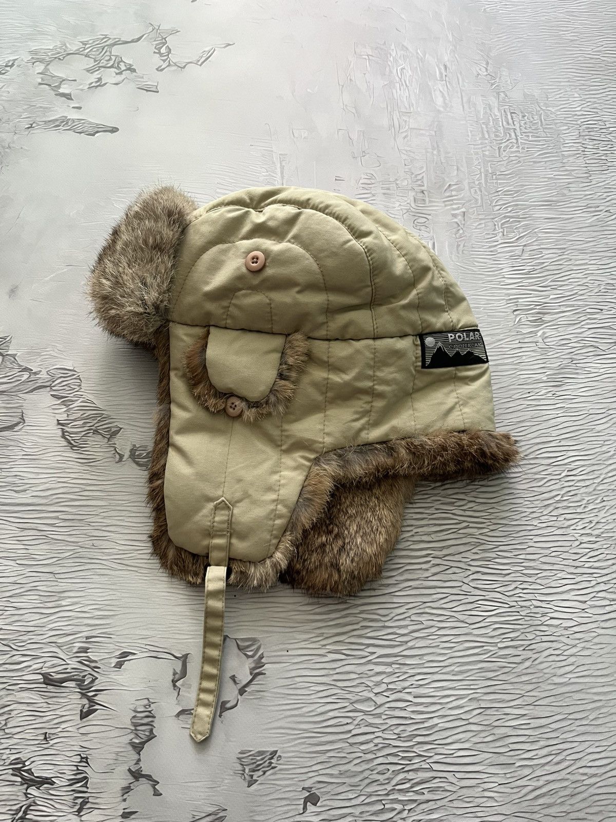 Hysteric Glamour 🇺🇸 Polar Cooller Cap Y2K Fuzzy Faux Fur Hat Ushanka Vintage Size ONE SIZE - 2 Thumbnail