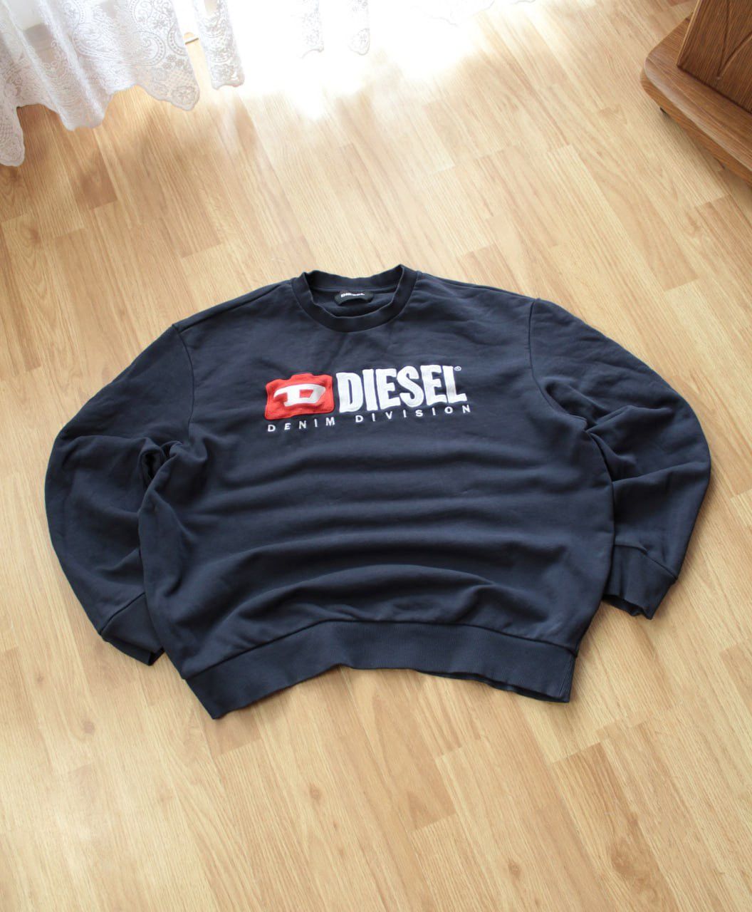 Diesel 🔥 Diesel Big Logo Baggy Vintage Sweatshirt Pullover Hoodie Size US L / EU 52-54 / 3 - 1 Thumbnail