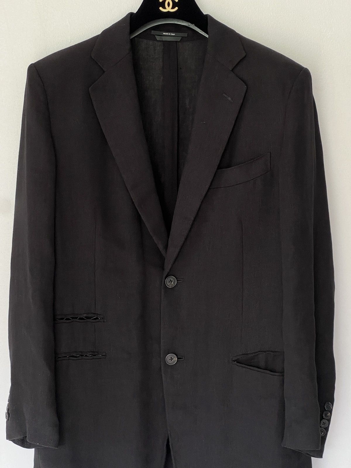 Hermes Hermes bamboo linen blazer Size 38R - 2 Thumbnail