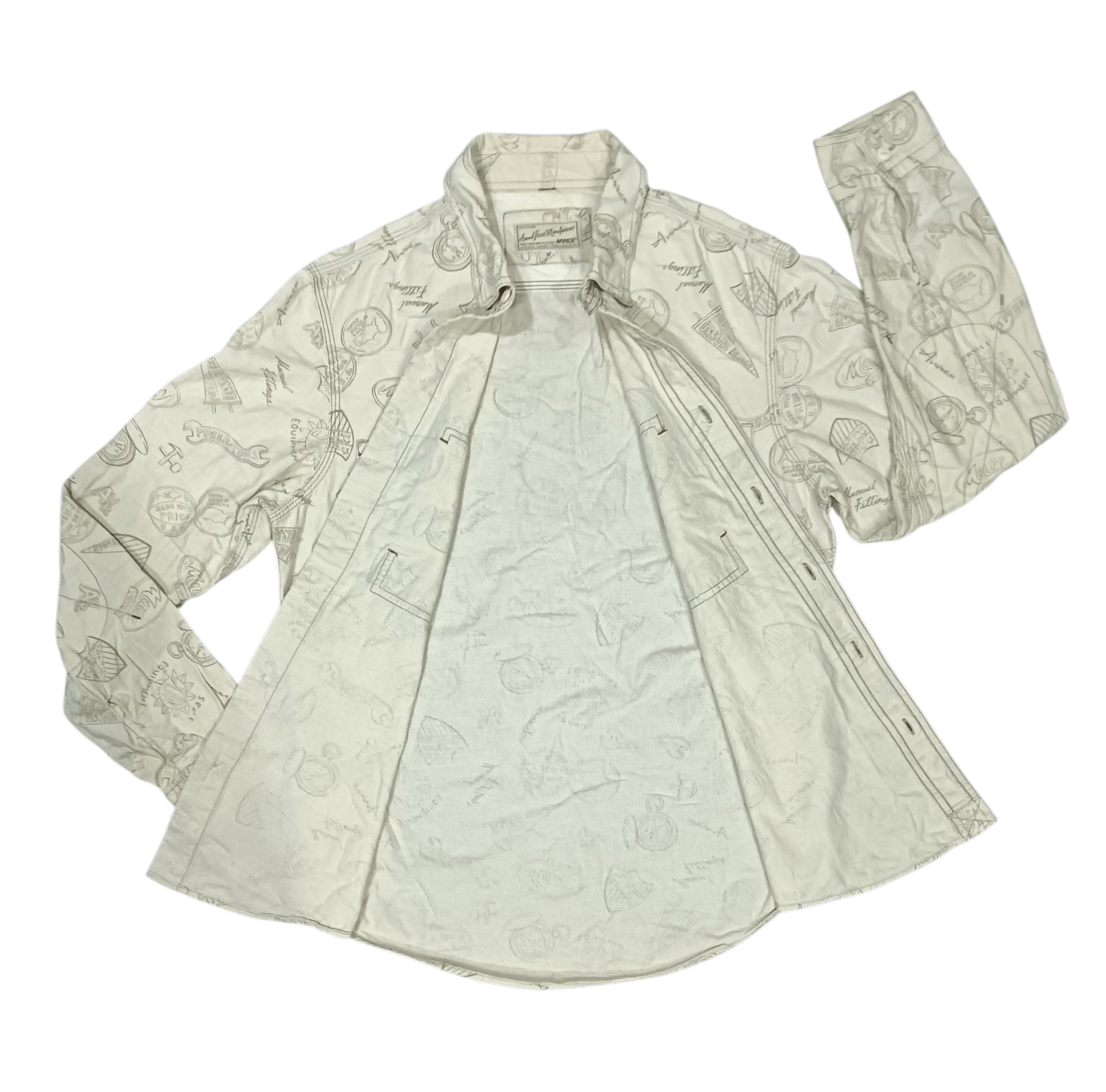 Avirex Avirex Button Up Shirt Size US M / EU 48-50 / 2 - 5 Thumbnail