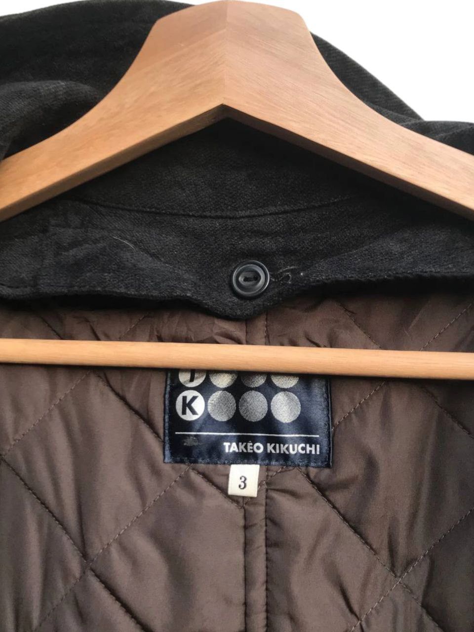 Designer × Japanese Brand × Takeo Kikuchi Vintage Takeo Kikuchi Double Breasted Soft Brushed Coat Size US L / EU 52-54 / 3 - 10 Thumbnail
