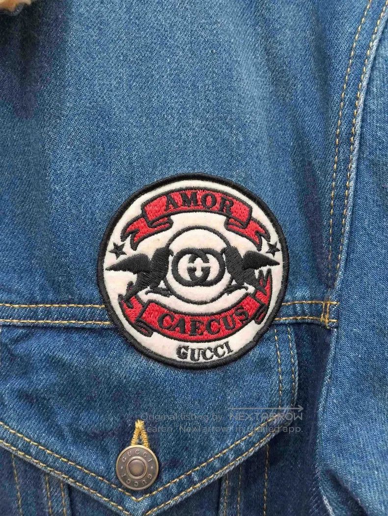 Gucci Gucci Denim jacket with lamb fleece Size US M / EU 48-50 / 2 - 4 Thumbnail
