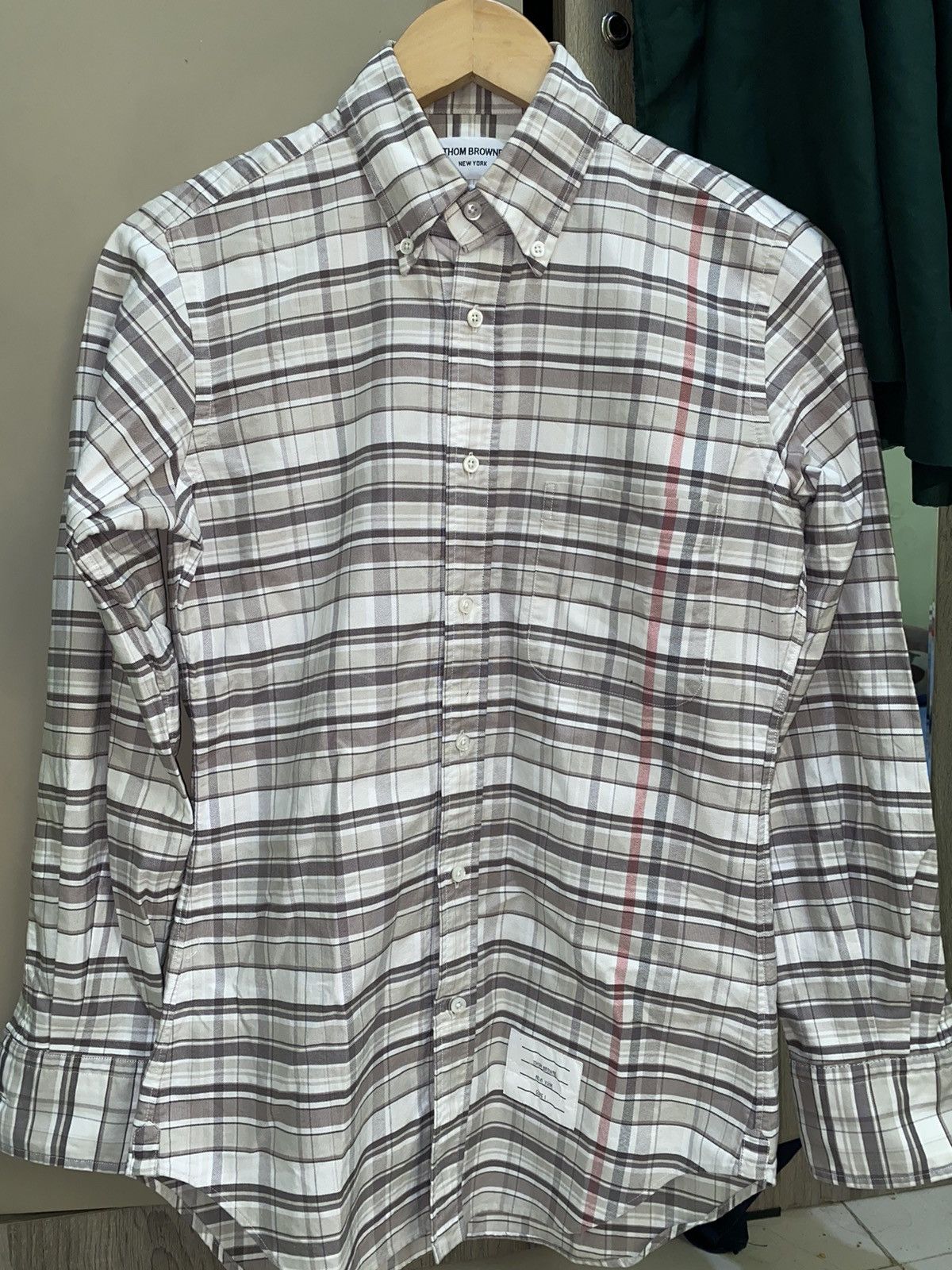 Thom Browne Thom browne plaid shirt made in italy Size US M / EU 48-50 / 2 - 1 Thumbnail