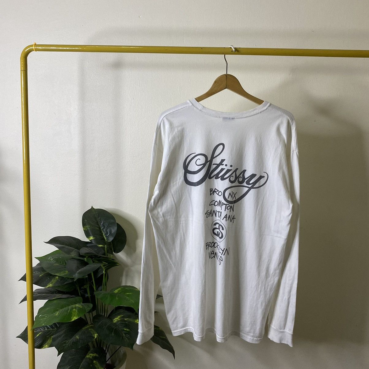 Stussy Vintage Y2K Stussy Tour LS Tee Skateboard Skater Style Size US XL / EU 56 / 4 - 6 Thumbnail
