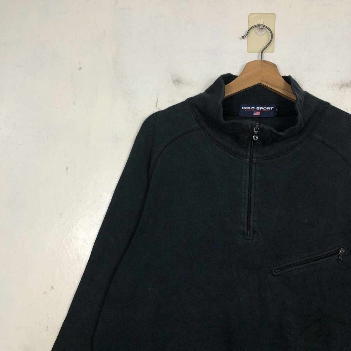 Japanese Brand 📌Vintage Half Zipper Sweatshirt Polo Sport Ralph Lauren Size US L / EU 52-54 / 3 - 9 Thumbnail