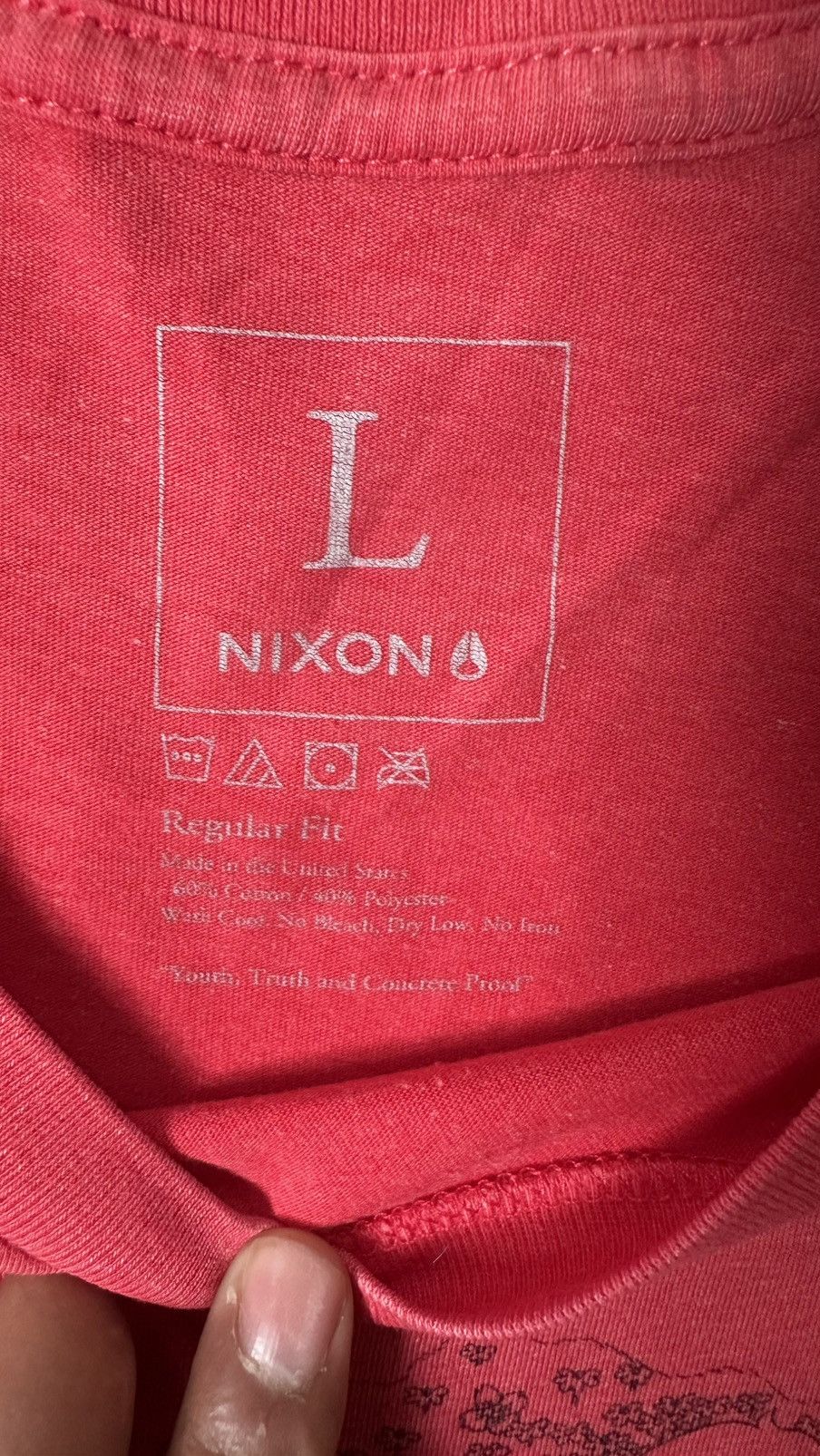 Nixon NIXON ART MOSH JAPAN TEE Size US L / EU 52-54 / 3 - 4 Thumbnail