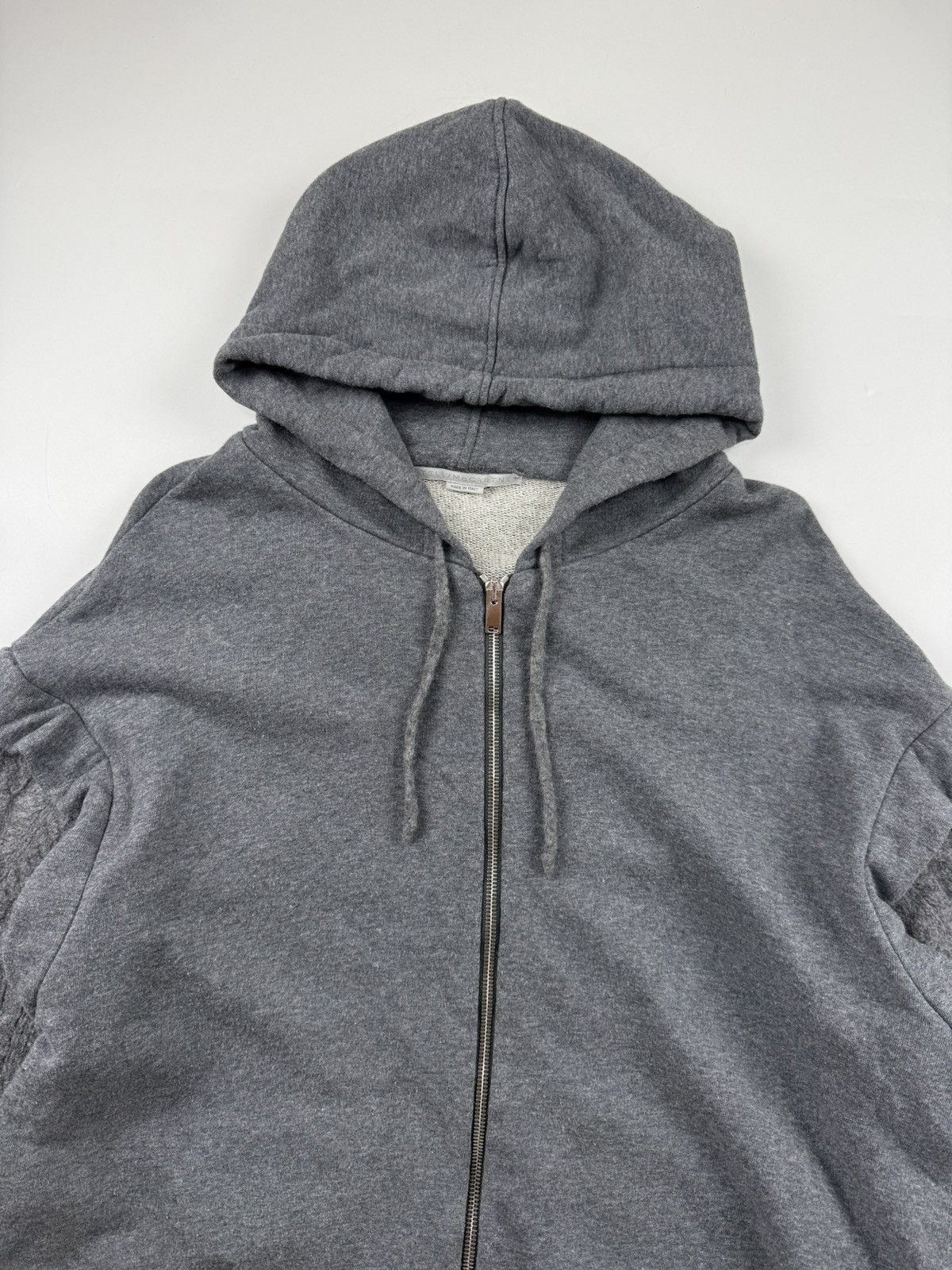 Stella McCartney Stella McCartney Oversized Wool Alpaca Blend Zip Hoodie Size S / US 4 / IT 40 - 5 Thumbnail