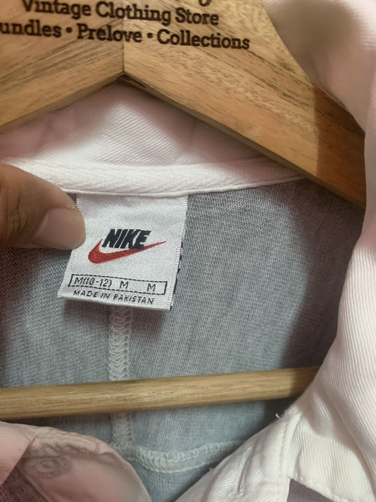 Nike × Vintage VINTAGE!! Polo Rugby Nike Size US M / EU 48-50 / 2 - 4 Thumbnail