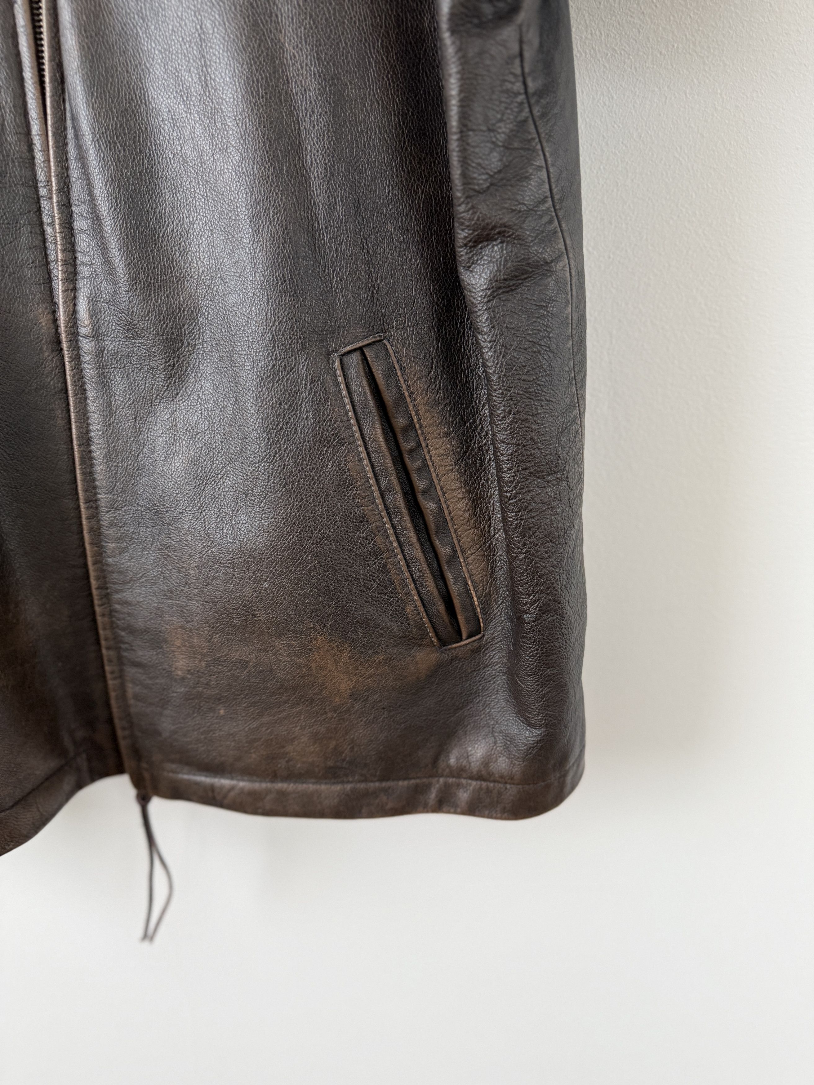 Cherokee Vintage Leather Jacket Size US L / EU 52-54 / 3 - 9 Thumbnail