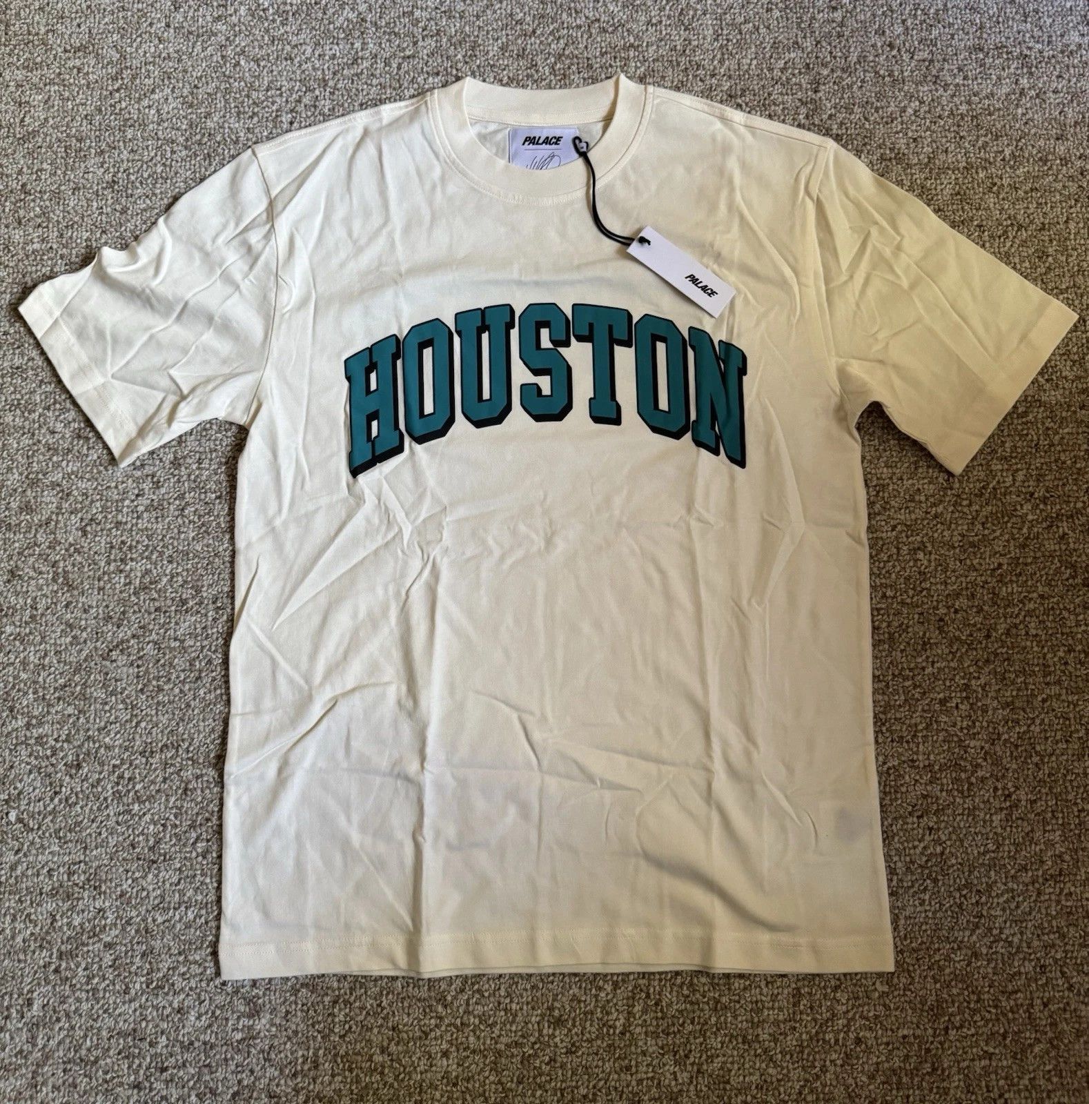 Palace Palace x Whitney Houston Tee - Off White Size Medium NWT Size US M / EU 48-50 / 2 - 1 Thumbnail