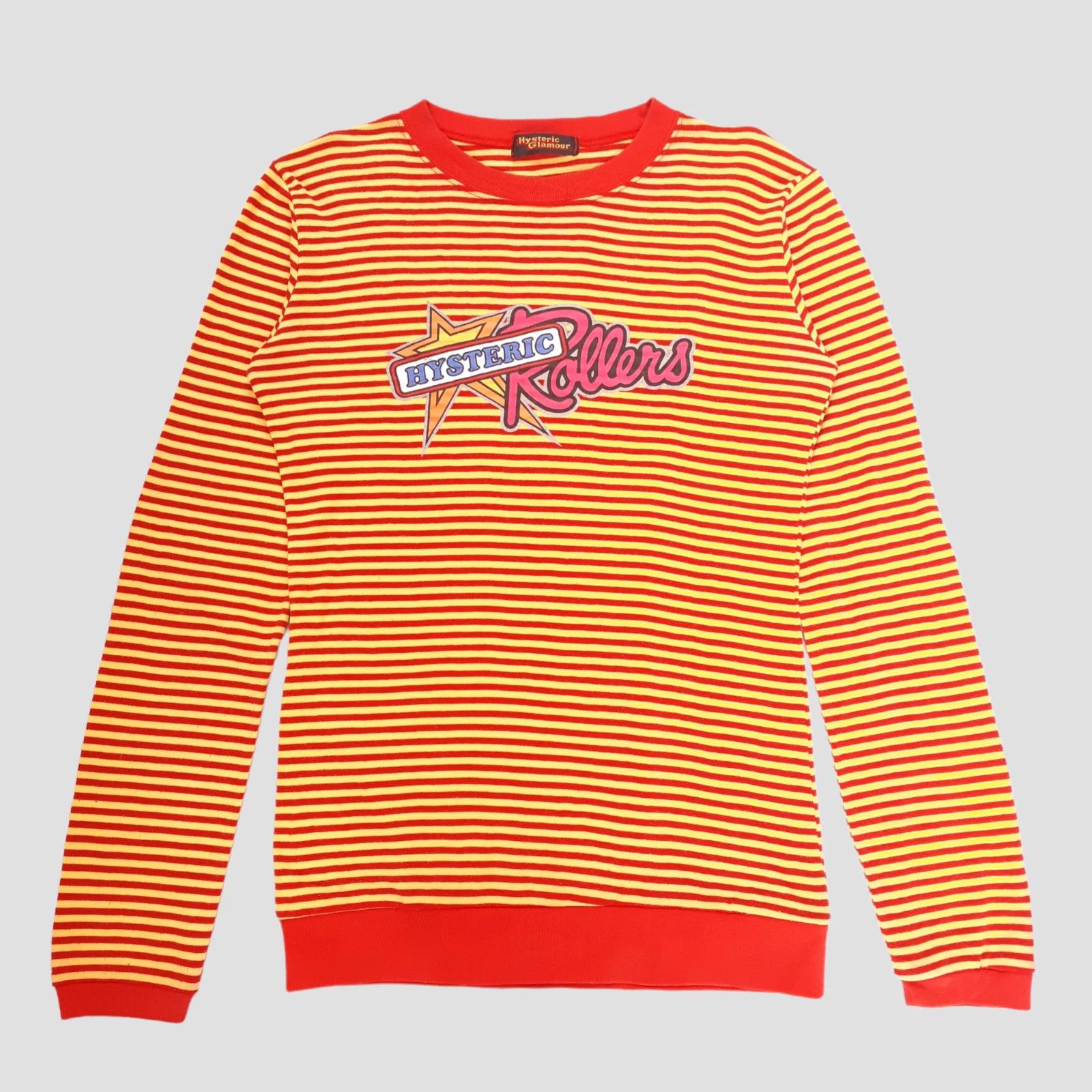 Hysteric Glamour Hysteric Glamour Rollers Striped Longsleeve Size S / US 4 / IT 40 - 1 Thumbnail