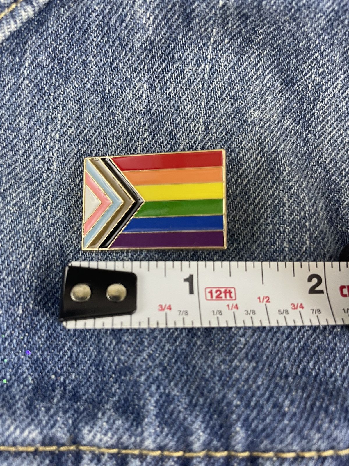 Other LGBTQIA+ Flag Enamel Pin Size ONE SIZE - 2 Thumbnail