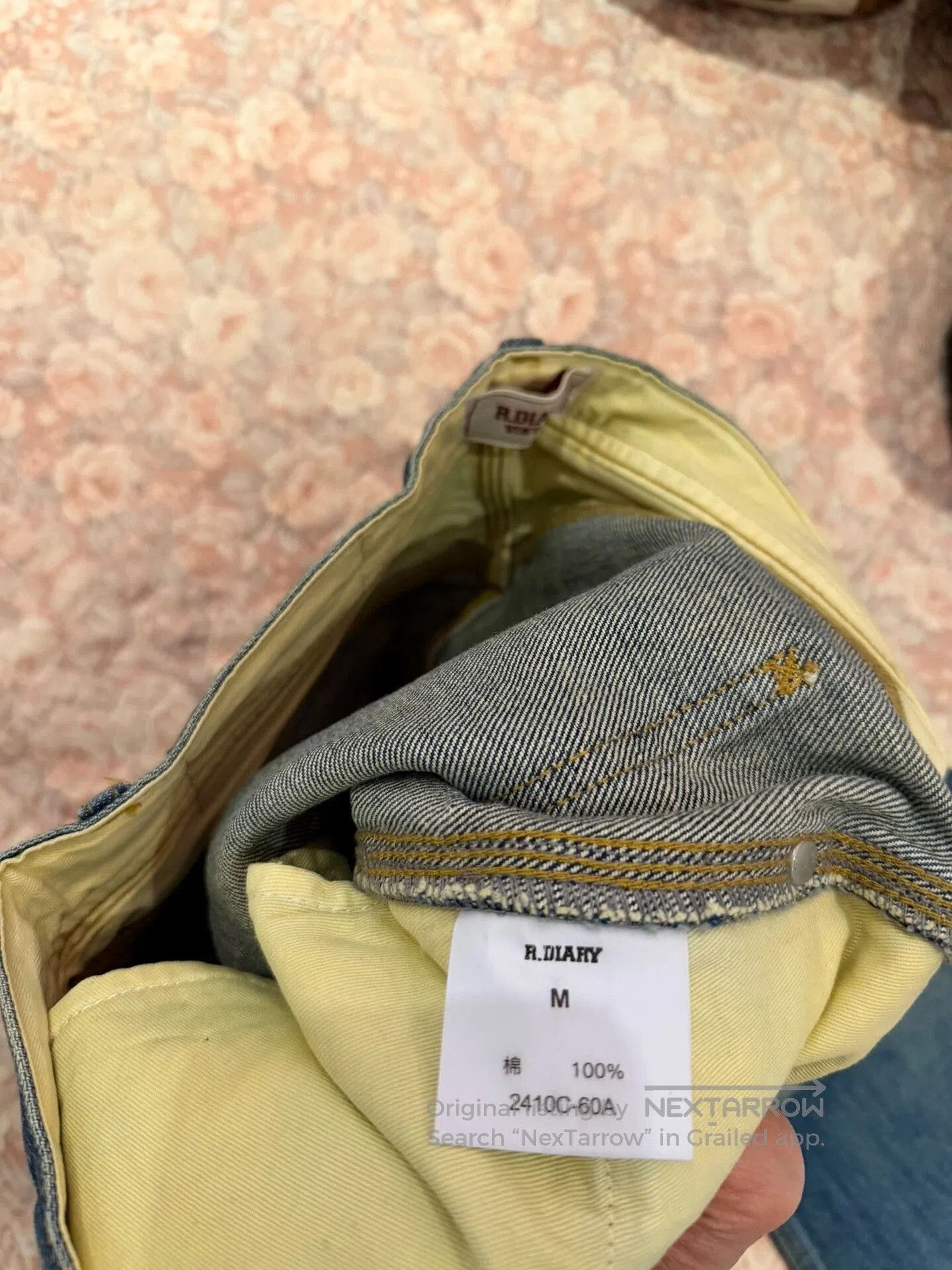 Japanese Brand R.DIARY Cat Whiskers Bootcut Jeans. Size 28" / US 6 / IT 42 - 7 Thumbnail