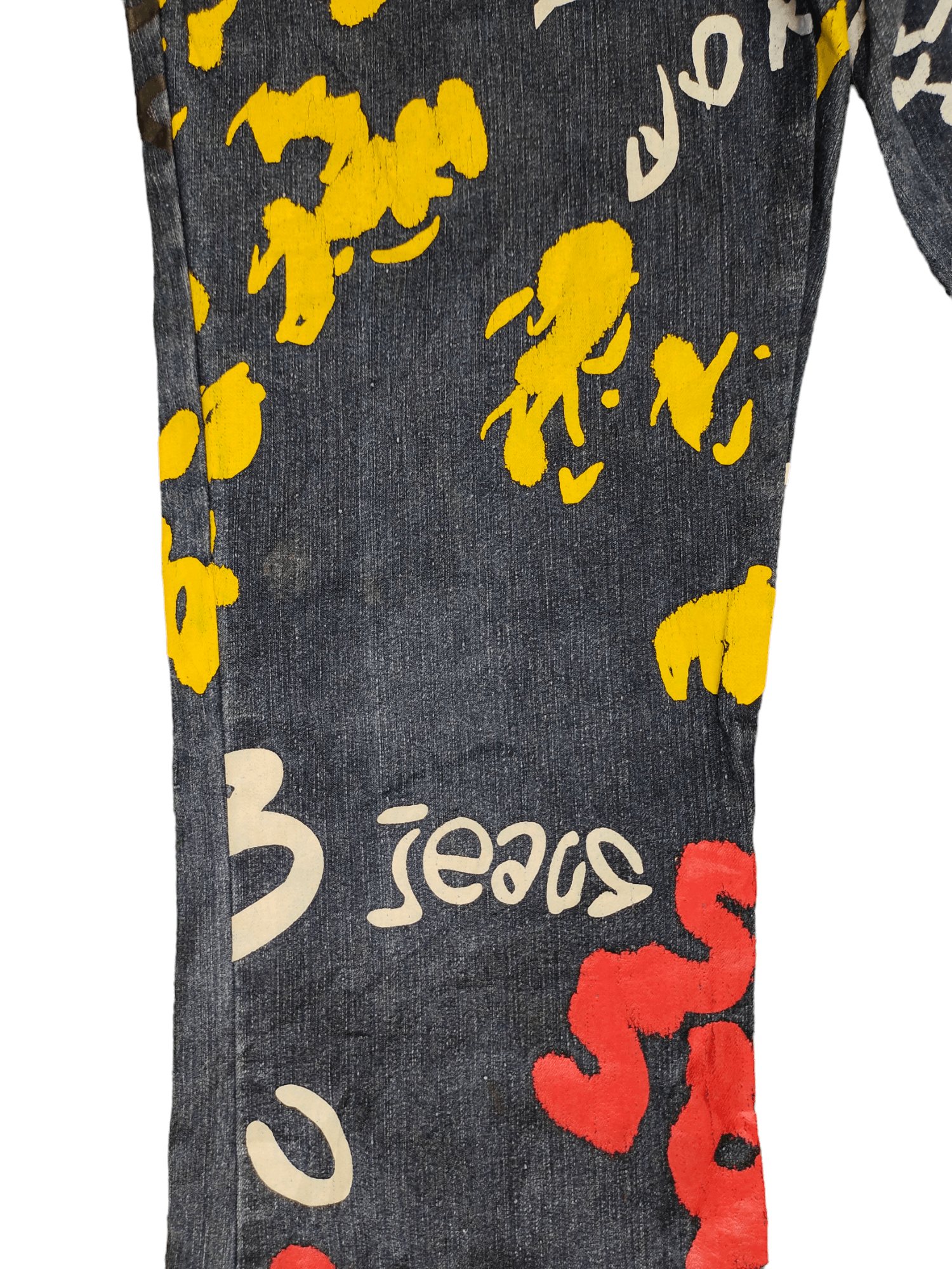 Hysteric Glamour Flare Jeans Neeso Fullprint Bootcut Y2k Goa Jpg Hysterics Size US 32 / EU 48 - 7 Thumbnail