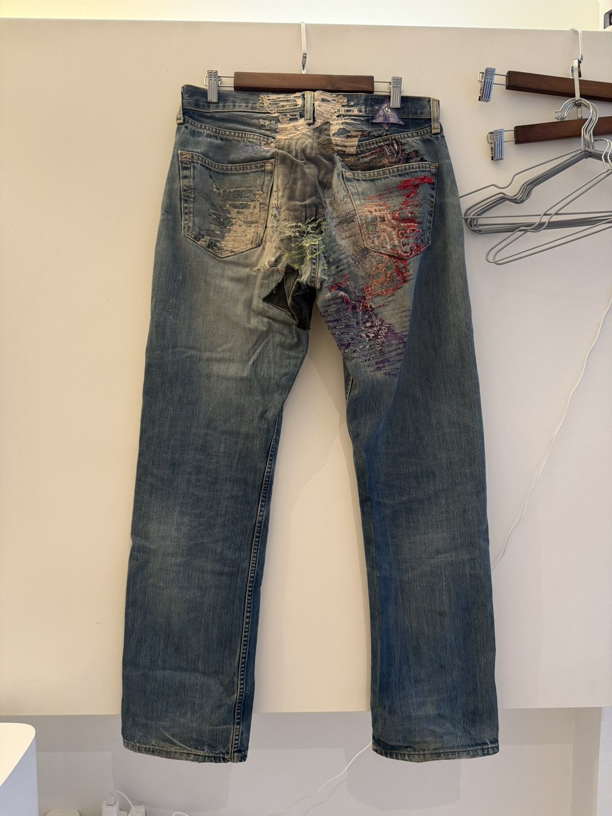 Proleta Re Art Proletare Art Boro Repair Denim Ethos Exclusive W32 Size US 32 / EU 48 - 2 Thumbnail