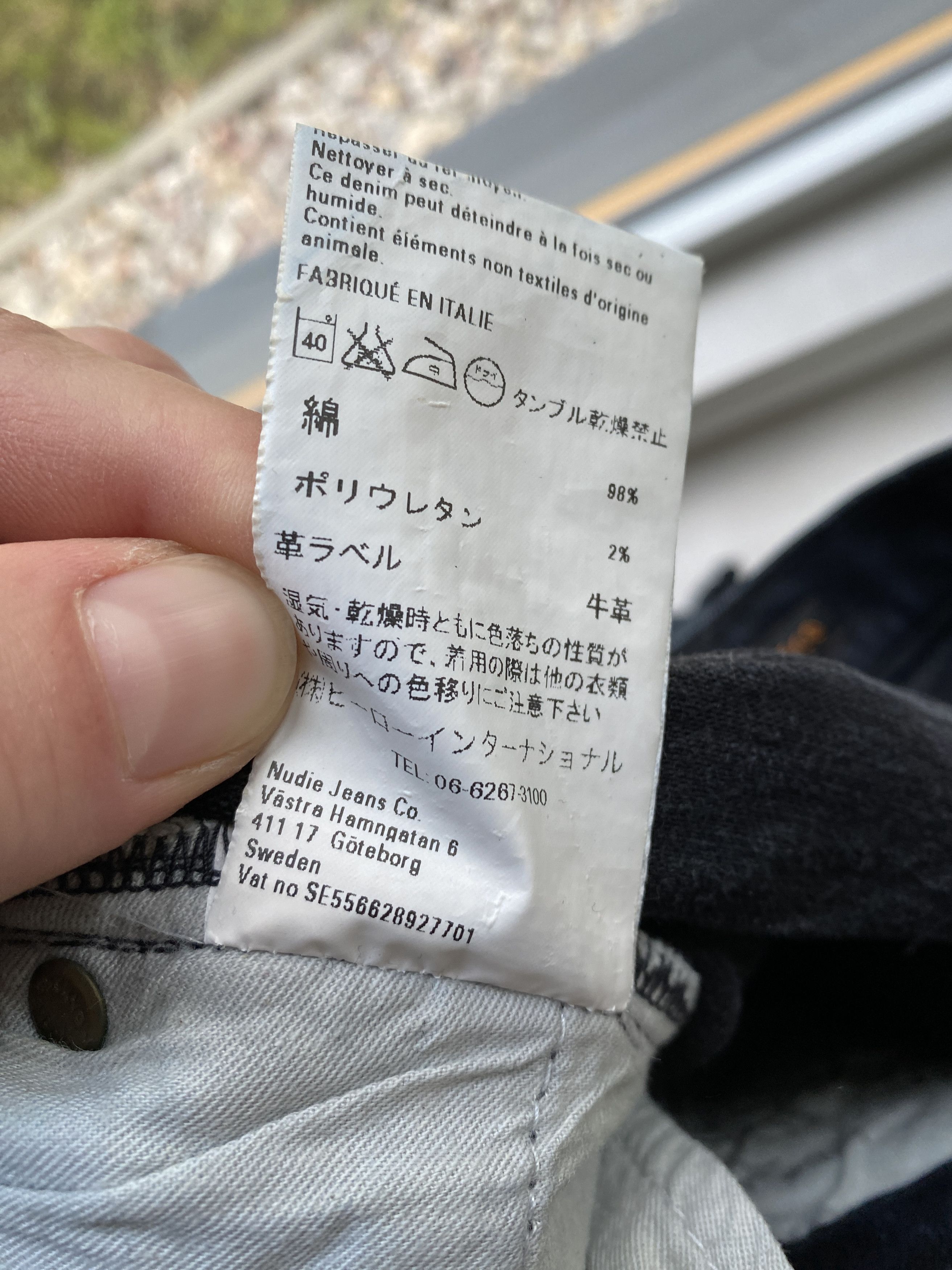 Nudie Jeans Nudie Jeans High Kai Org. Black denim jeans size W 30 L 34 Size US 30 / EU 46 - 7 Thumbnail