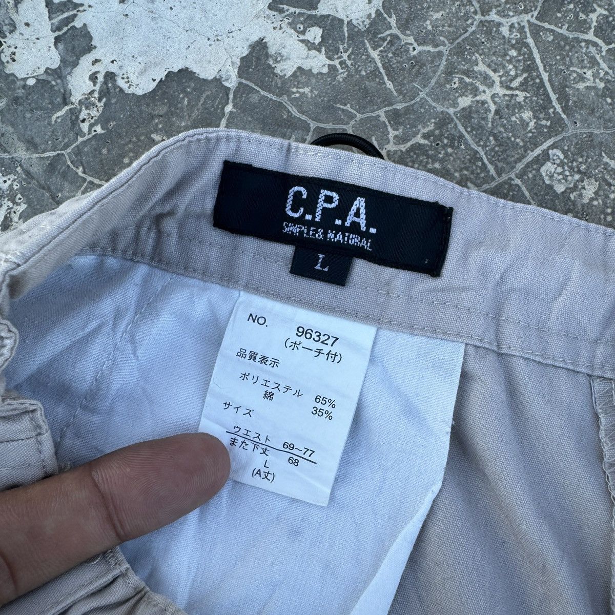 Japanese Brand C.P.A Easy Multipocket Cargo Pant Size US 33 - 6 Thumbnail