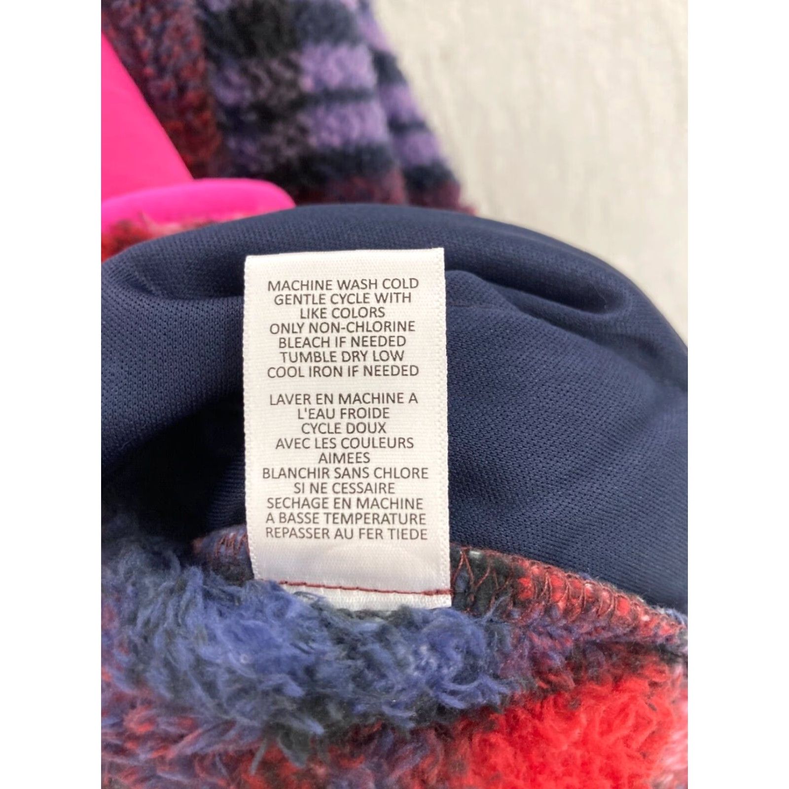 Vintage LOVE FIRE Coat Womens Small Full zip Fleece Size S / US 4 / IT 40 - 7 Thumbnail