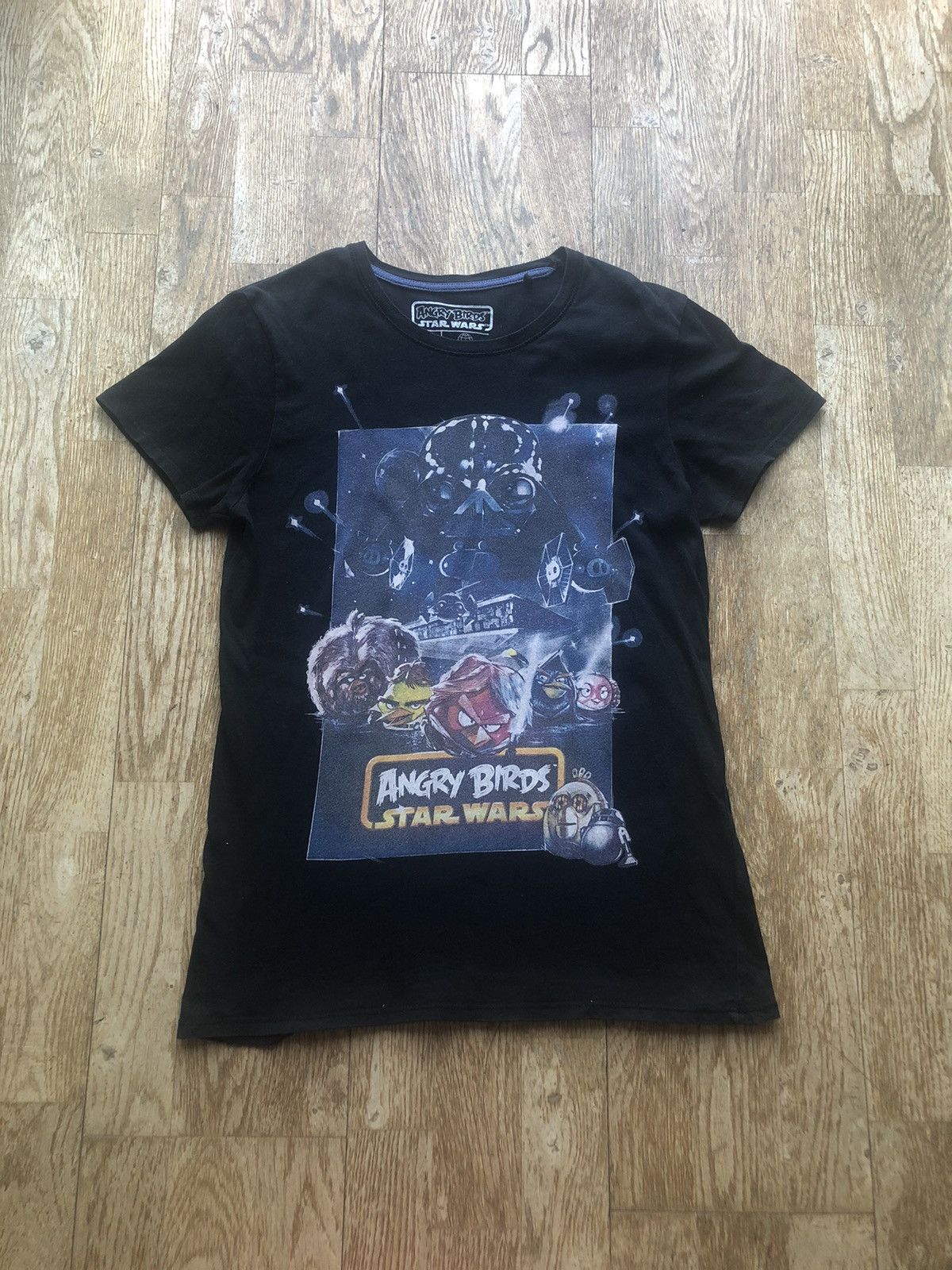 Star Wars × Vintage STAR WARS X ANGRY BIRDS RARE VINTAGE TEE SHIRT Size US S / EU 44-46 / 1 - 1 Thumbnail