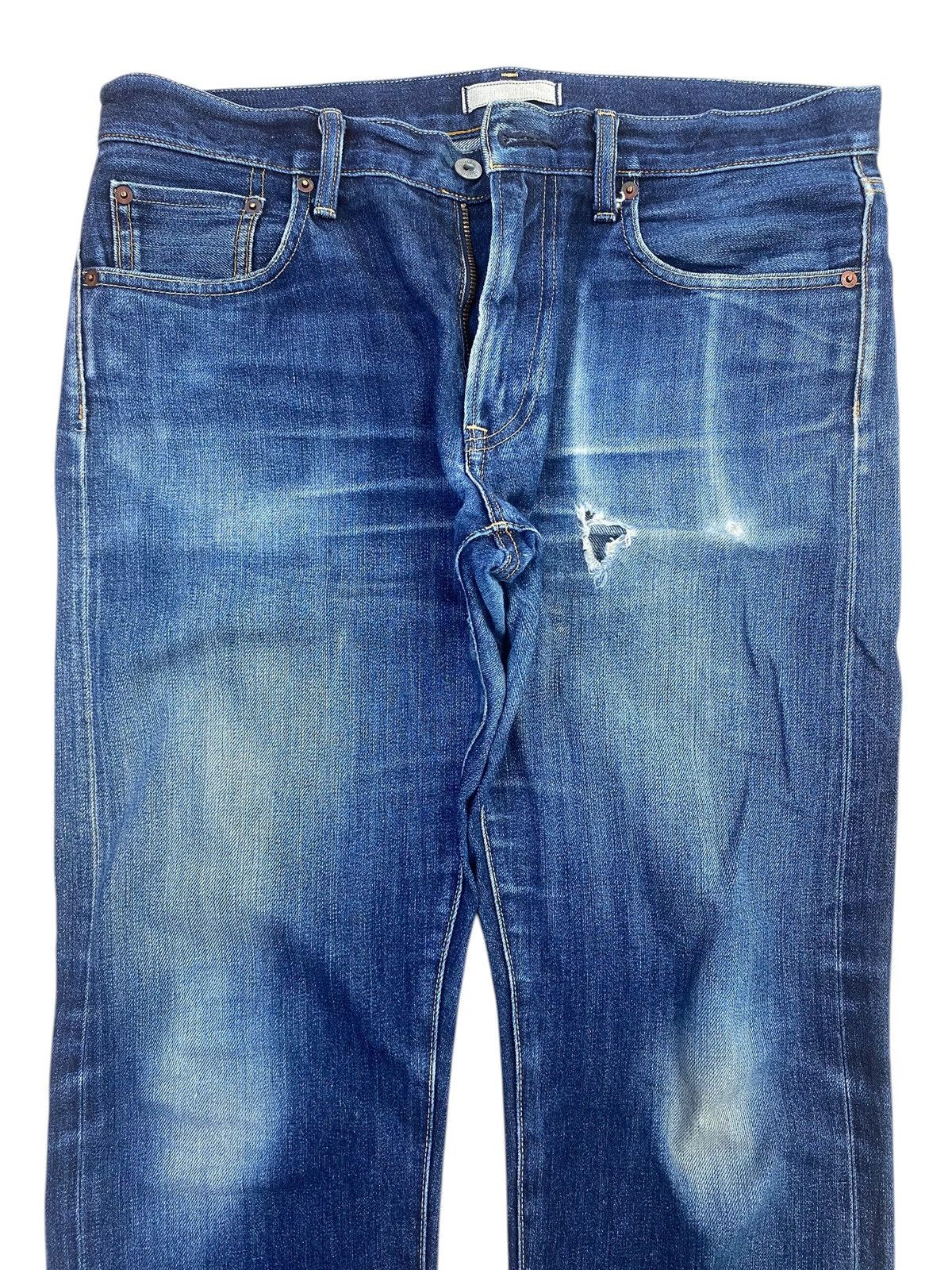Uniqlo Uniqlo X Selvedge Whiskers Style Loose Jeans Size US 34 / EU 50 - 2 Thumbnail