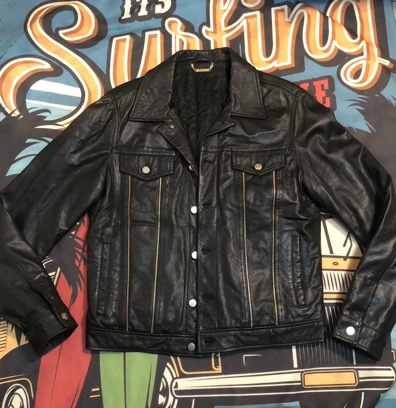 Versace Versace Turkish deerskin jacket Size US L / EU 52-54 / 3 - 1 Thumbnail