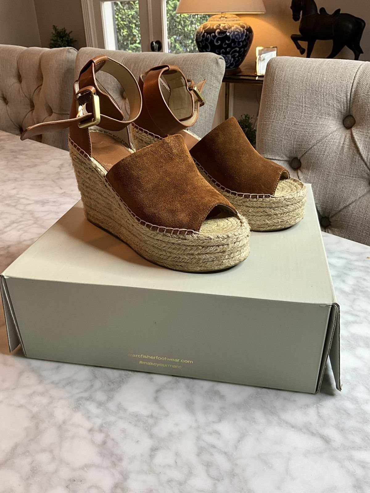 Marc Fisher Marc Fisher Platform Wedges Size US 6.5 / IT 36.5 - 4 Thumbnail