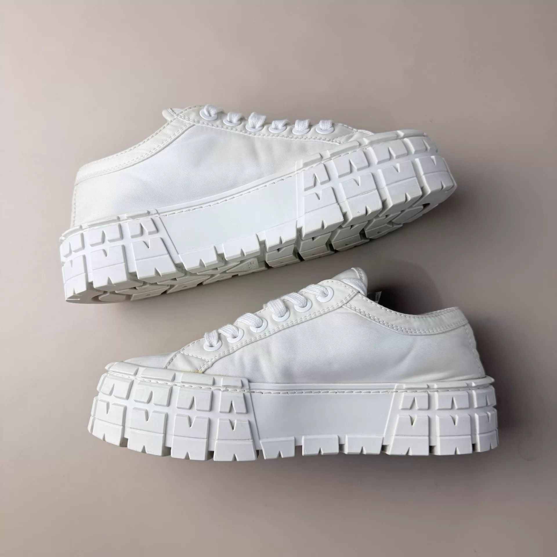 Prada Prada BL TL Platform Biscuit EUR 37 95 New Size US 6.5 / IT 36.5 - 5 Thumbnail