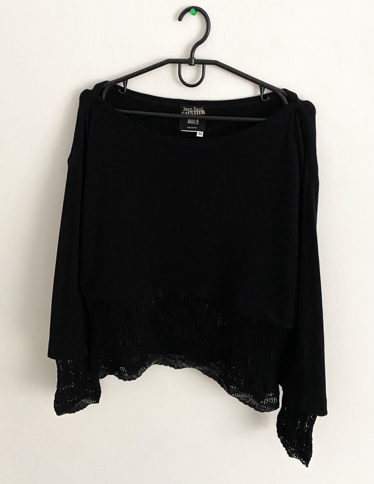 Jean Paul Gaultier Jean Paul Gaultier Long Sleeve Lace Top Size M / US 6-8 / IT 42-44 - 5 Thumbnail