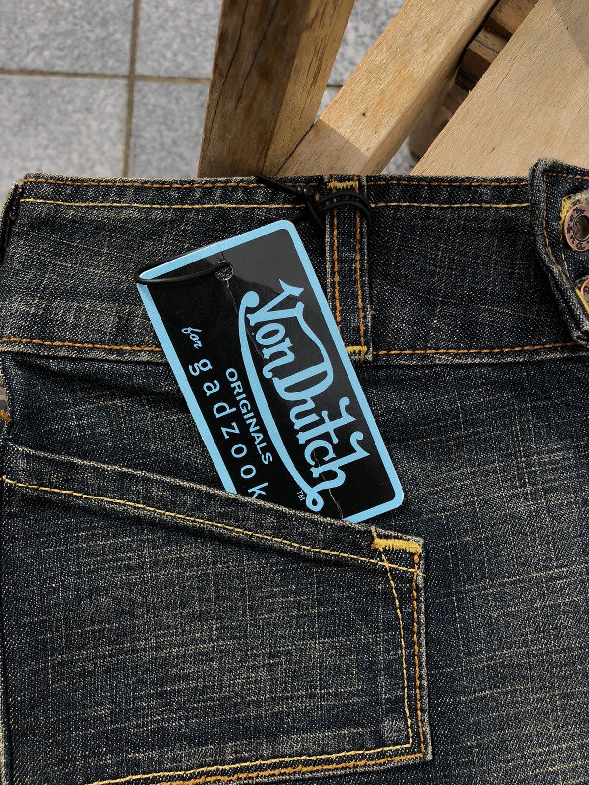 Vintage Vintage Von Dutch mini skirt Y2K Size 27" / US 4 / IT 40 - 2 Thumbnail