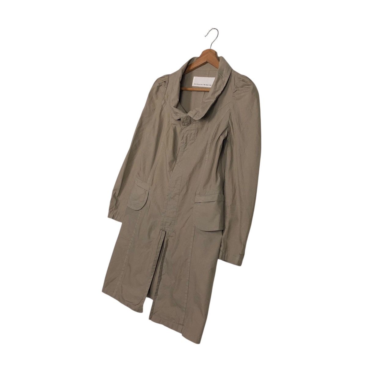 Issey Miyake 📌Vintage Chore Work Jacket Military Design Sunaokuwahara Size M / US 6-8 / IT 42-44 - 3 Thumbnail