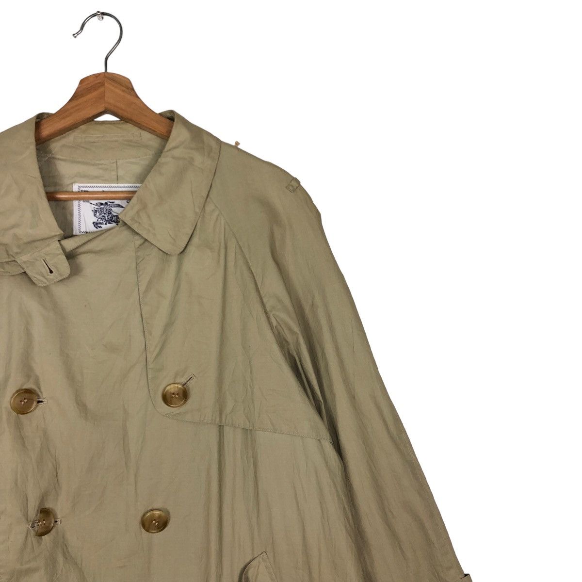 Burberry 🔥Vintage Trench Coats Burberrys Bondage Design Size US M / EU 48-50 / 2 - 6 Thumbnail