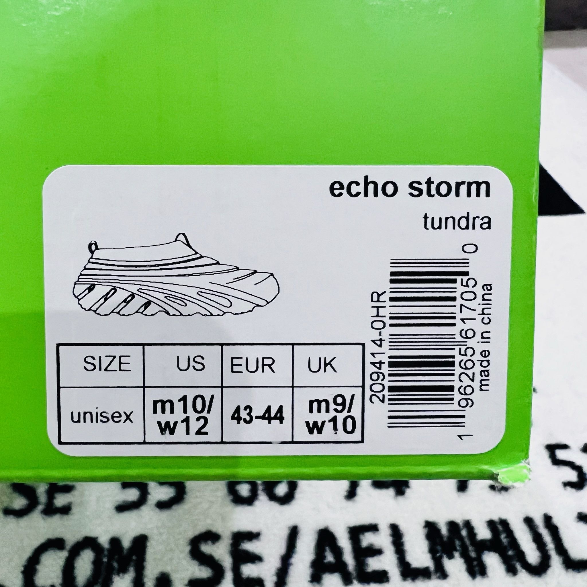 Crocs Crocs Echo Storm Tundra Off-White Colorway. Size US 10 / EU 43 - 9 Thumbnail