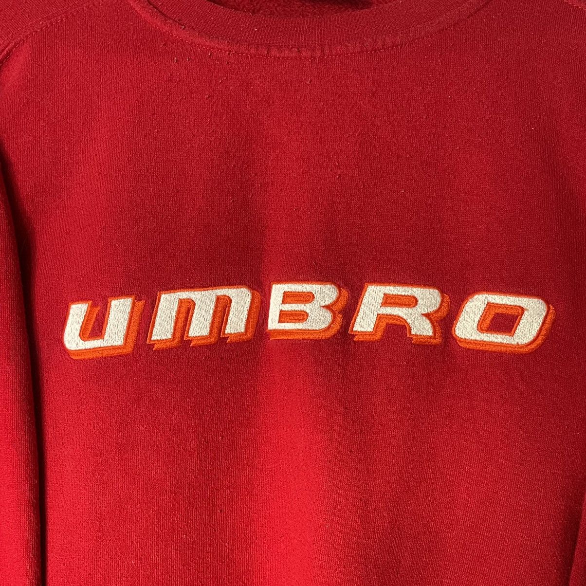 Umbro Umbro Embroidered Logo Oversized Sweatshirt Vintage 90s Size US XL / EU 56 / 4 - 2 Thumbnail