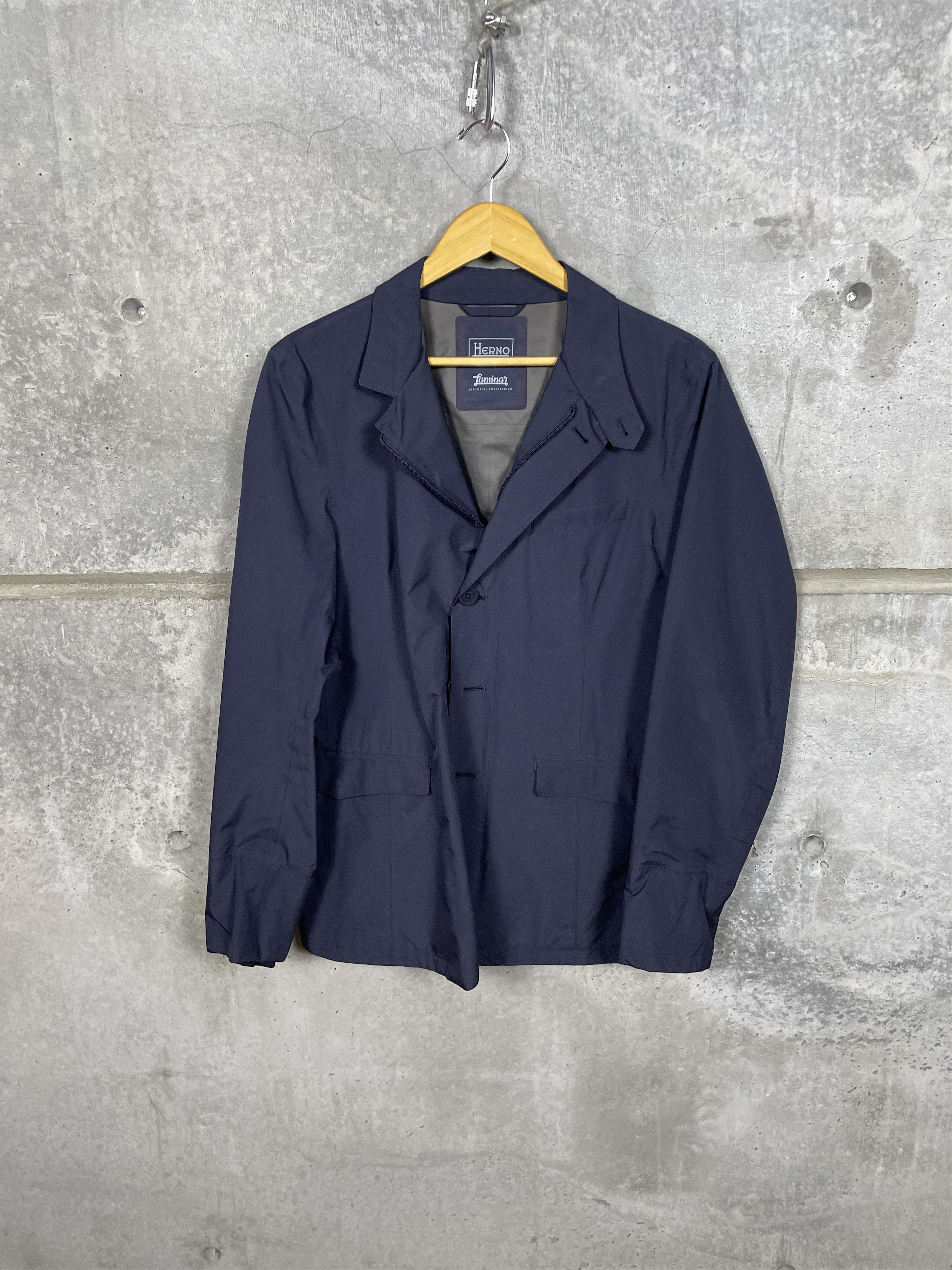 Herno $665 Herno Laminar Blazer in Gore-Tex Size US L / EU 52-54 / 3 - 1 Thumbnail