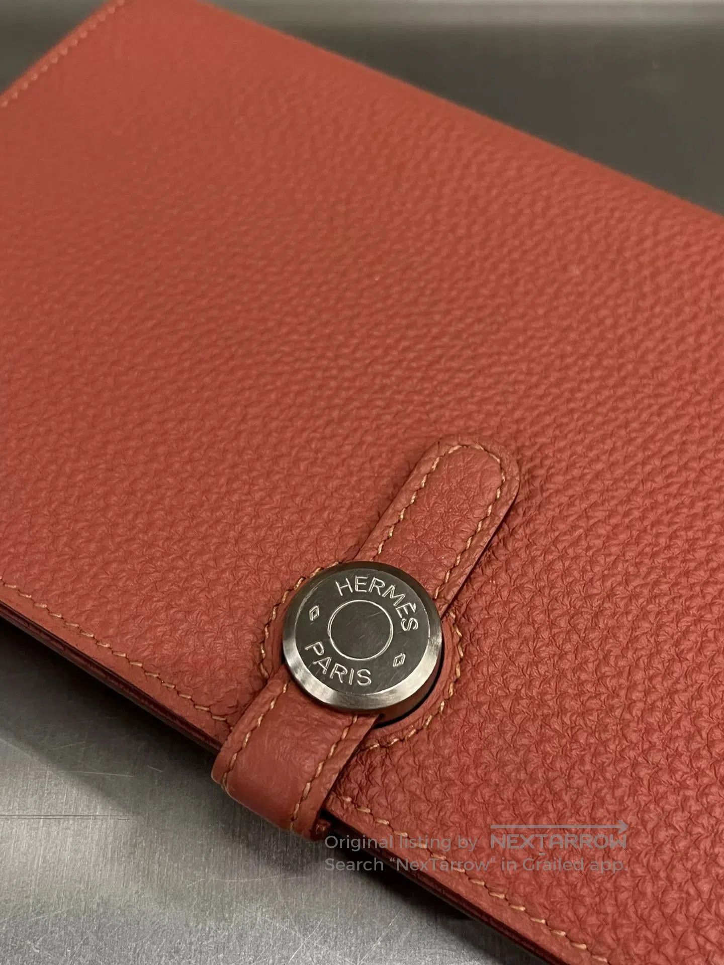 Hermes Hermès Orange Women's Wallet. Size ONE SIZE - 2 Thumbnail