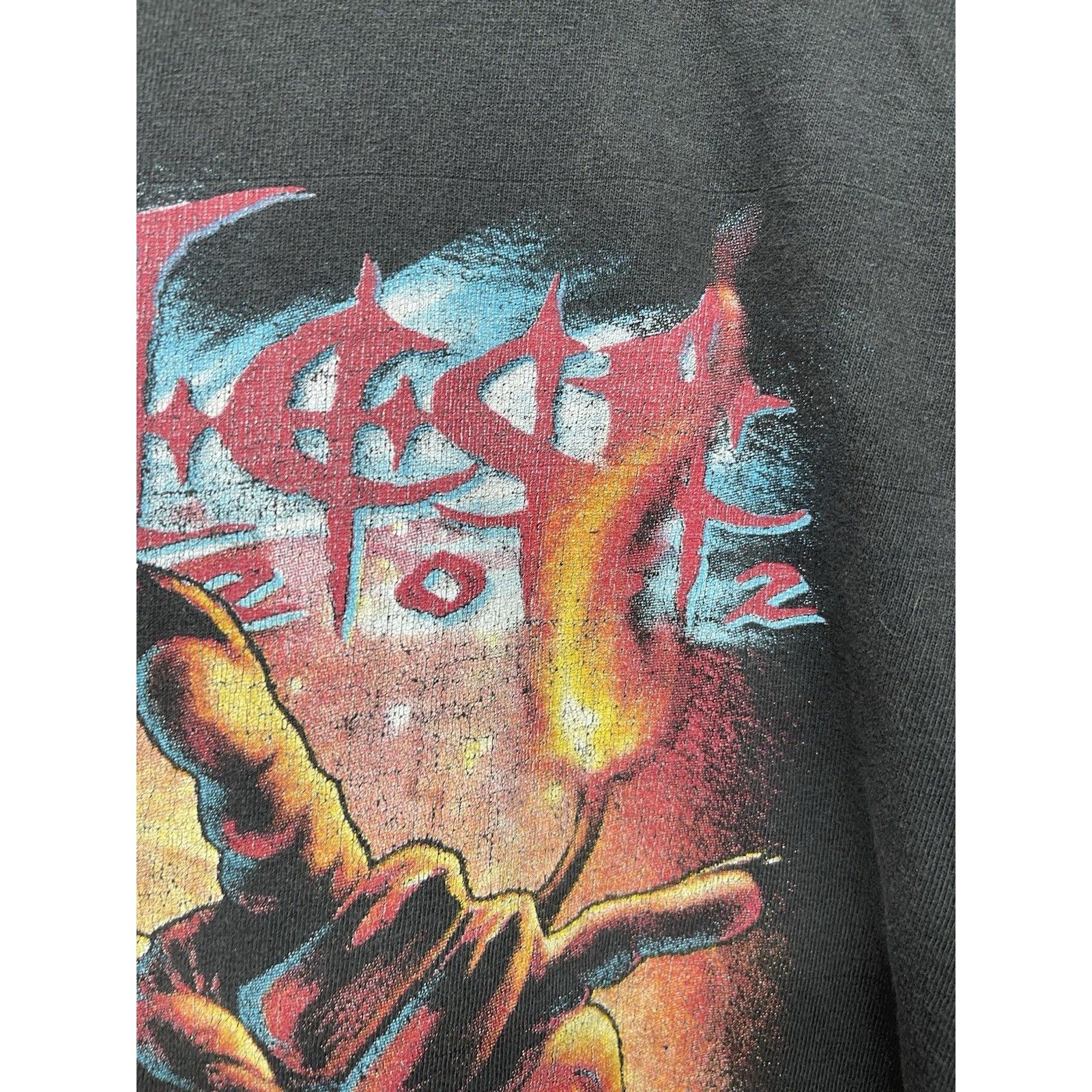 All Sport VINTAGE 2002 OZZFEST TOUR SHIRT OZZY OSBOURNE SYSTEM OF A DO Size US XL / EU 56 / 4 - 5 Thumbnail
