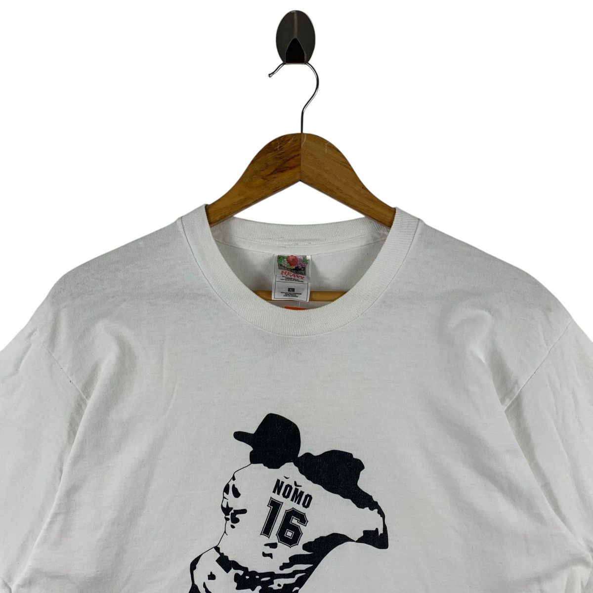 MLB × Vintage Vintage 90s HIDEO NOMO LA DODGERS photo printed tee Size US L / EU 52-54 / 3 - 2 Thumbnail