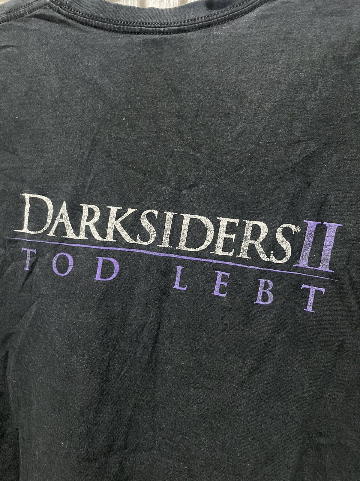 Vintage Darksiders II 2 TOD LEBT 00s T Shirt Game Tee Size US L / EU 52-54 / 3 - 9 Thumbnail