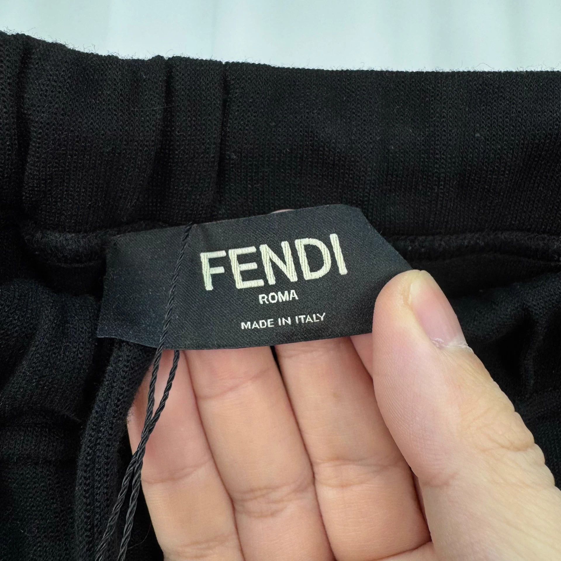 Fendi Fendi Men's White Striped Casual Chinos 50 98 New Size US 35 - 5 Thumbnail