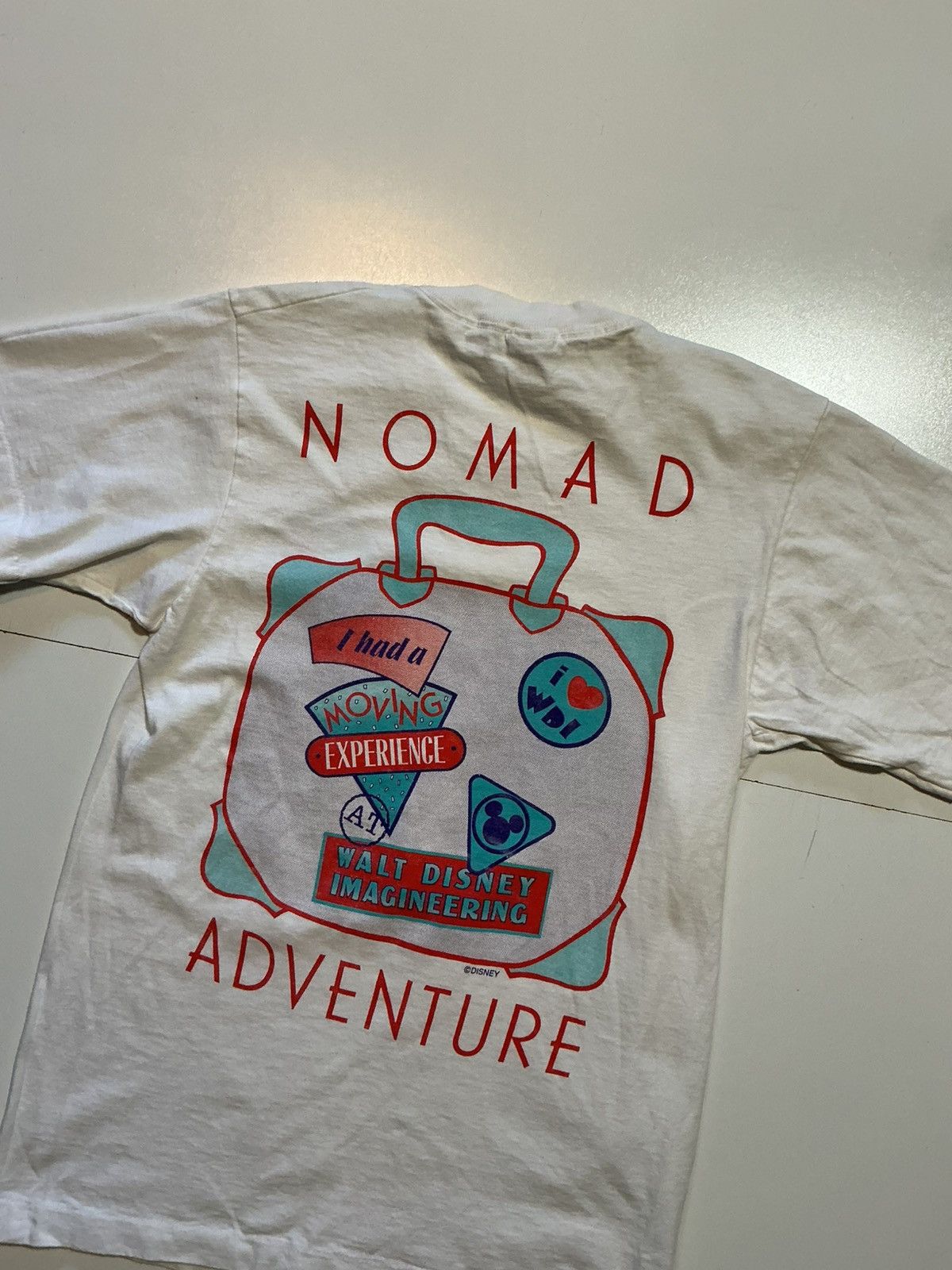 Disney Vintage 90s Walt Disney Imagineering Nomad T-Shirt Size US M / EU 48-50 / 2 - 5 Thumbnail