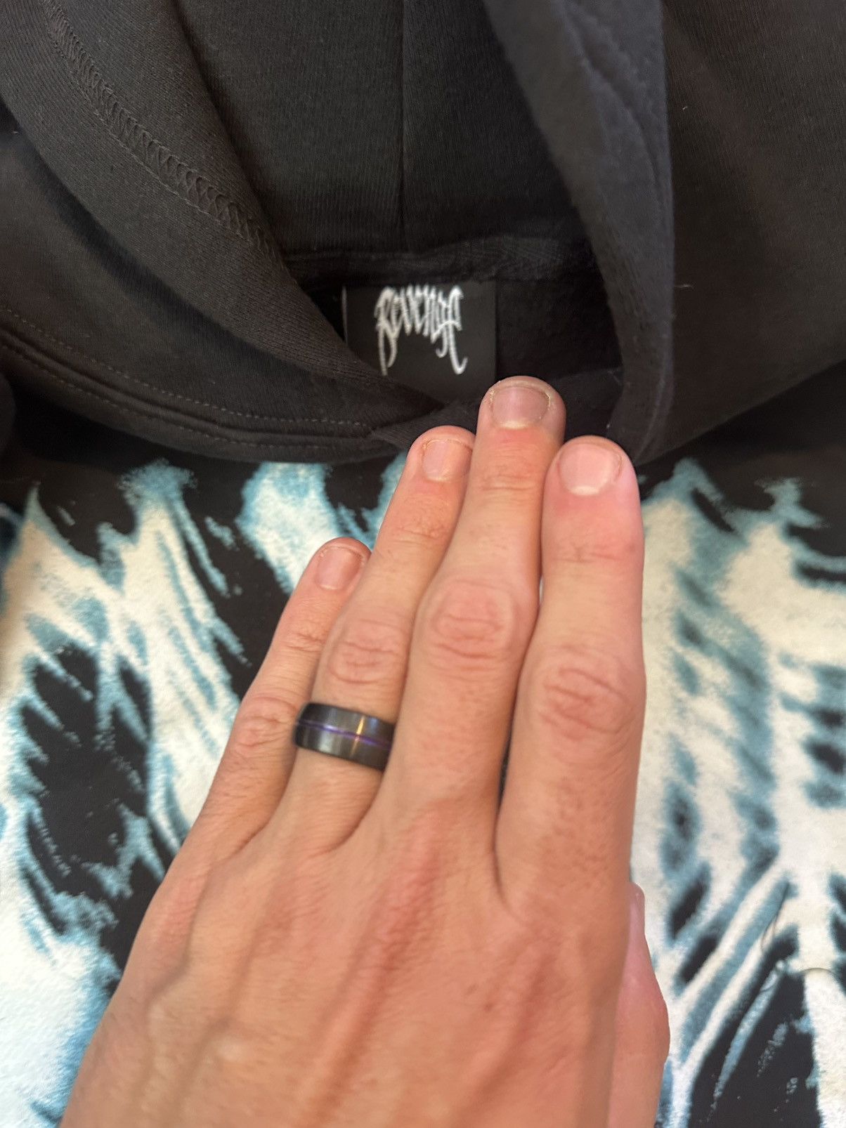 Revenge Window Hoodie Black Size US M / EU 48-50 / 2 - 2 Thumbnail