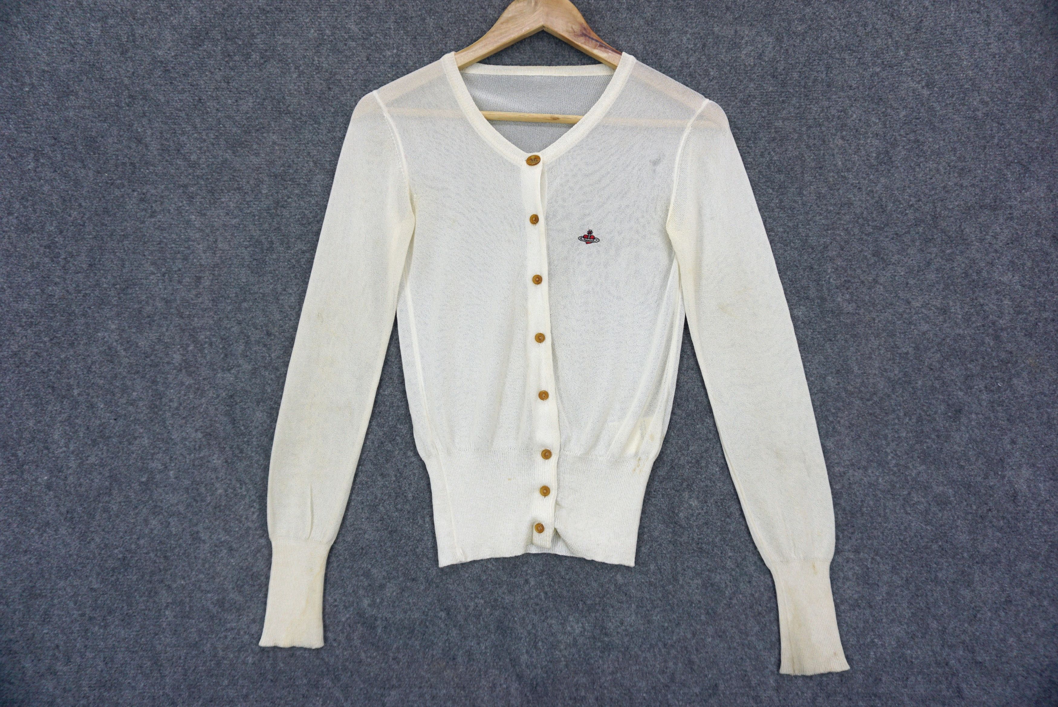 Orb Logo Wool Silk Cardigan main image 1