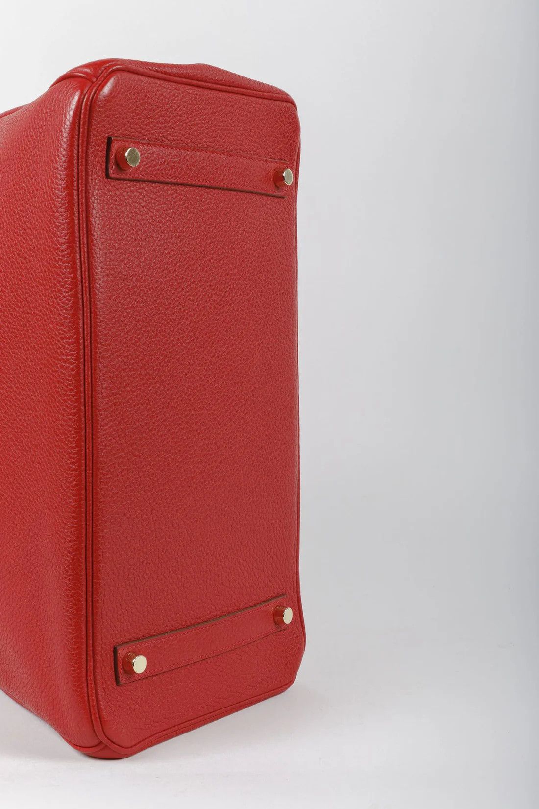 Hermes Hermès Birkin 35 Rouge Casaque Clemence GHW Size ONE SIZE - 7 Thumbnail